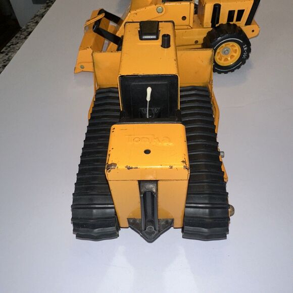 70's tonka trucks vintage (Lot Of 3) Dump, Front End Loader And Bulldozer. - Picture 15 of 16